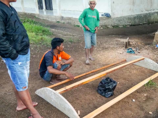 First three weeks of work on the Water Connections Laindatang 2024 project site, phases 2 and 3