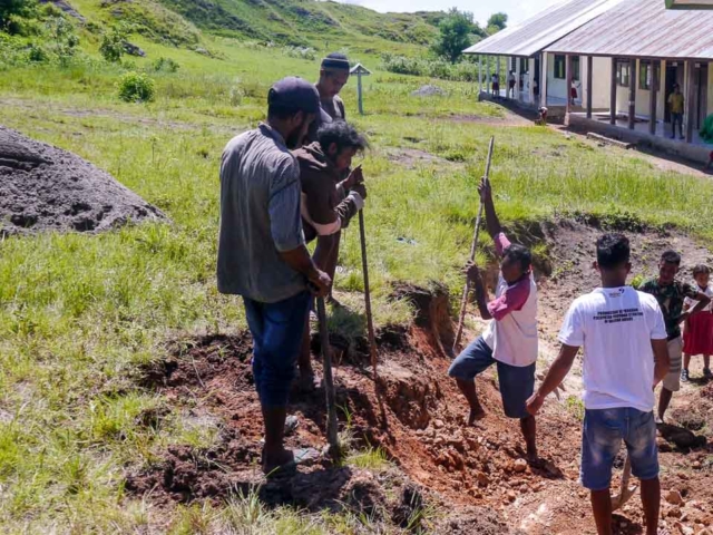 First three weeks of work on the Water Connections Laindatang 2024 project site, phases 2 and 3