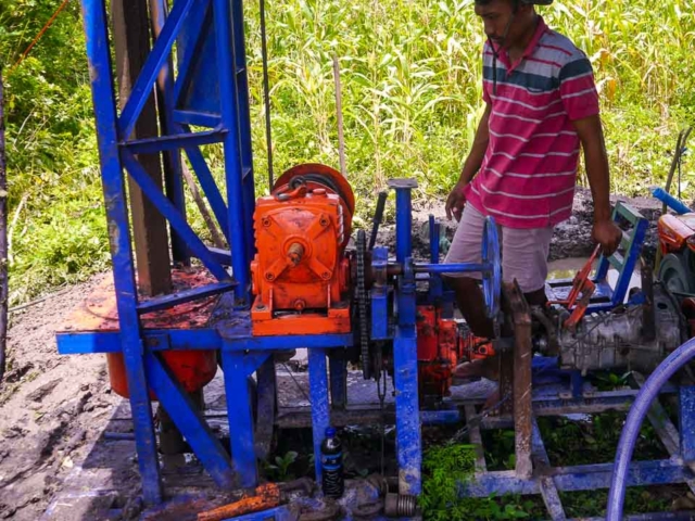 Community efforts and water infrastructure development during Phase III of Laindatang Water Connections in East Sumba.