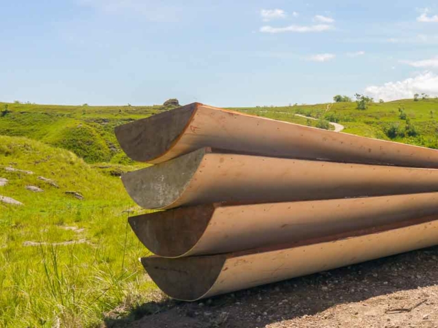 We build 5000-litre ferrocement water tanks in rural areas.