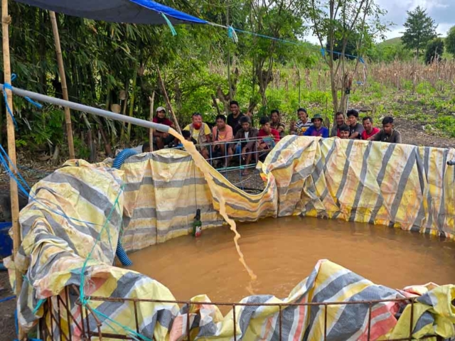 Water Connection in Laindatang