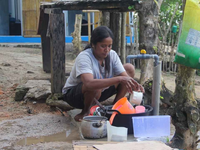 Water Connection in Laindatang