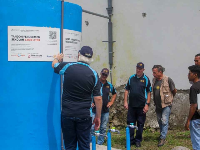 Water Connection in Laindatang