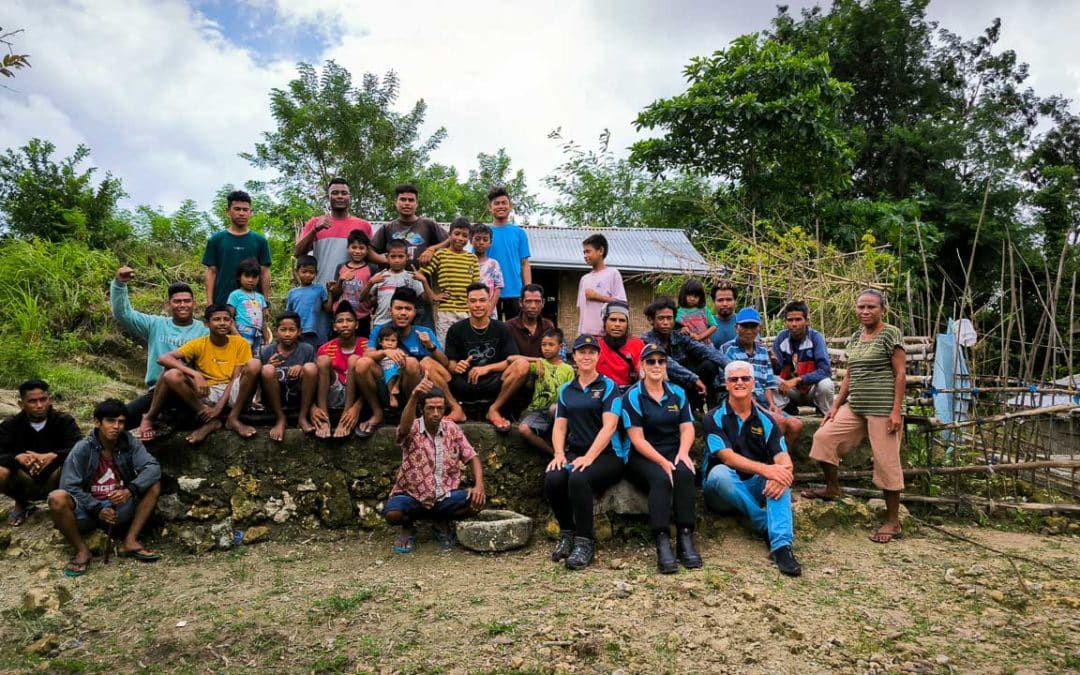 Collaboration with Rotary Club Australia in East Sumba