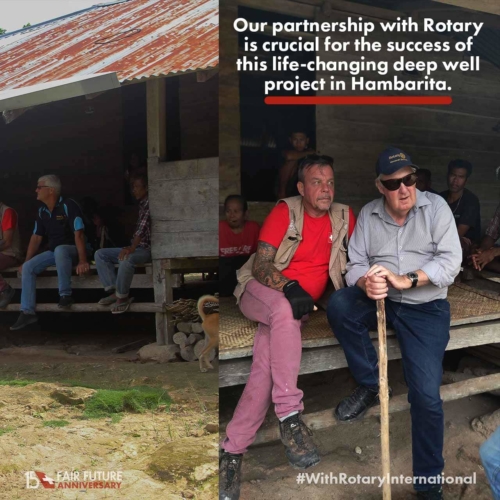 Rotary and Fair Future Bring Clean Water to Hambarita.