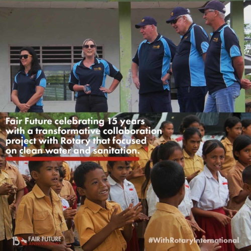 Rotary &amp; Fair Future: Clean Water and Health in Laindatang.