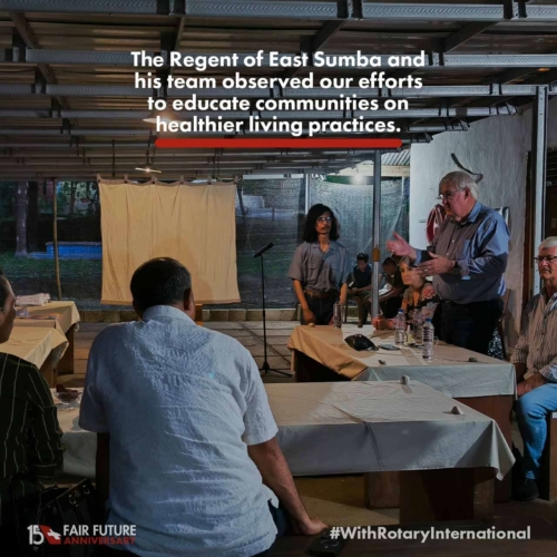 Rotary Visit Highlights East Sumba&#039;s Health Challenges.