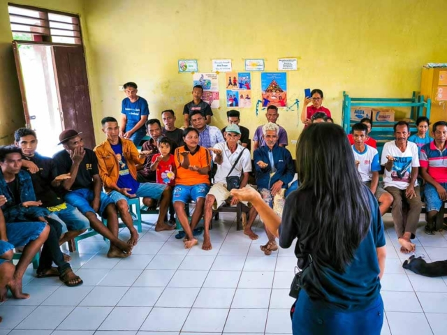 Community efforts and water infrastructure development during Phase III of Laindatang Water Connections in East Sumba.