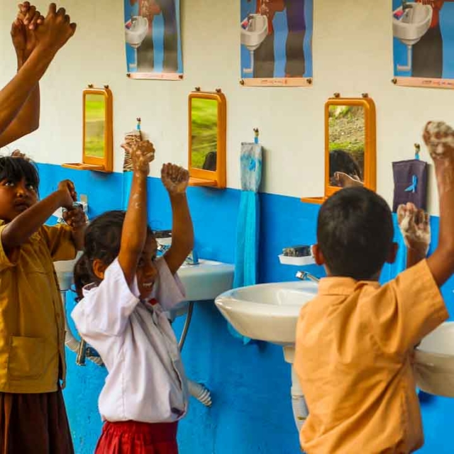Image showing why Fair Future acts for water, dignity, and healthcare in rural Indonesia