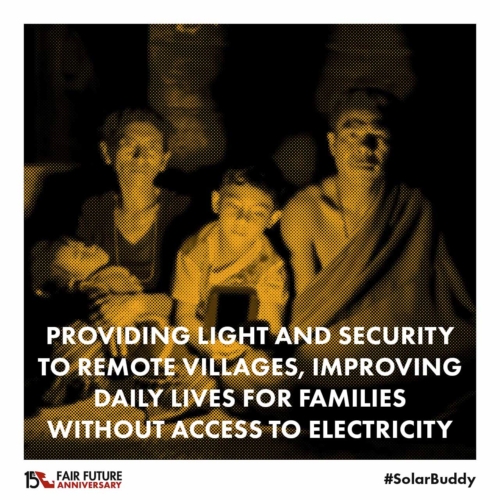 Solar Lamps Light Up Lives, Enabling Safe Night Activities.