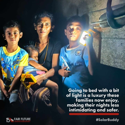 Solar Lamps Light Up Lives, Enabling Safe Night Activities.