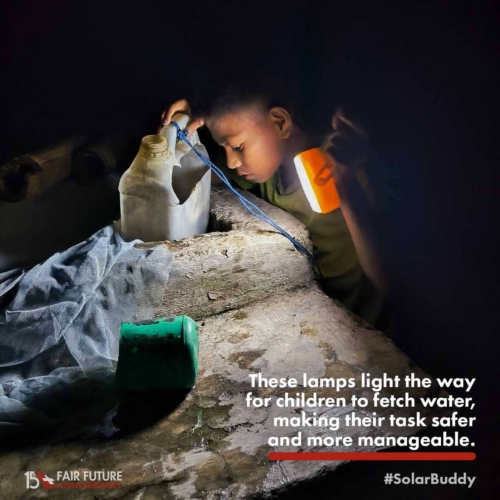 Solar Lamps Light Up Lives, Enabling Safe Night Activities.