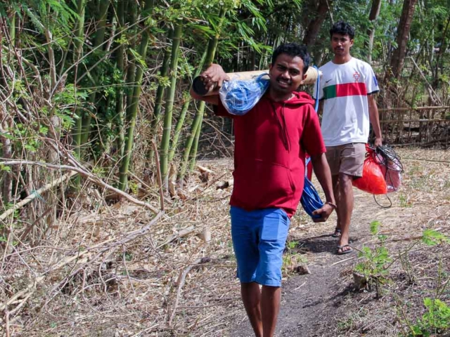 Phase 3 of Laindatang Water Connections: Testing New Wells After Months of Drilling.