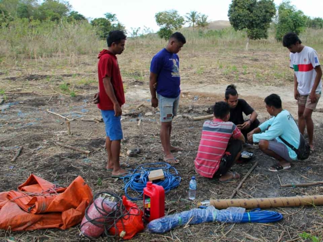 Phase 3 of Laindatang Water Connections: Testing New Wells After Months of Drilling.