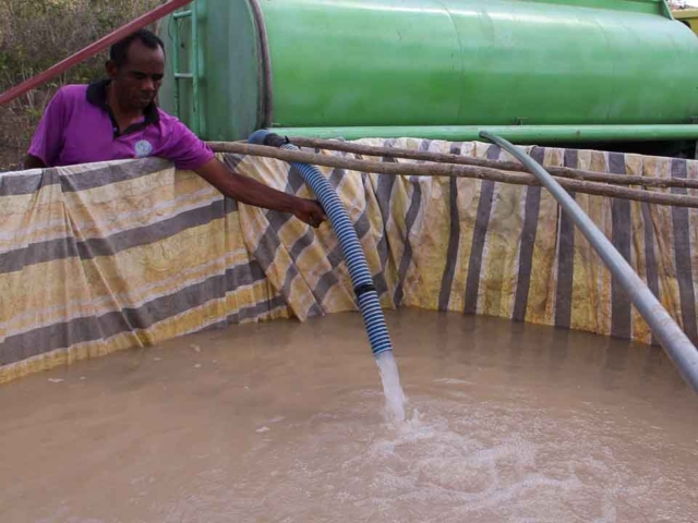 Phase 3 of Laindatang Water Connections: Testing New Wells After Months of Drilling.