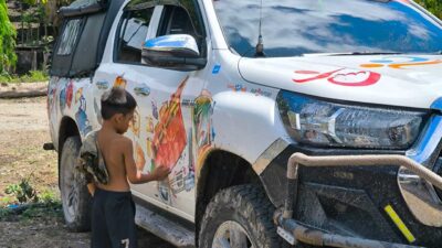 Fair Future Foundation team conducting malaria research in Umalulu to assess infection risks.