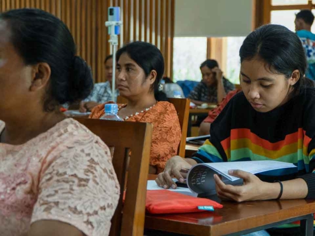 Training and Fieldwork of the Kawan Sehat Health Agents