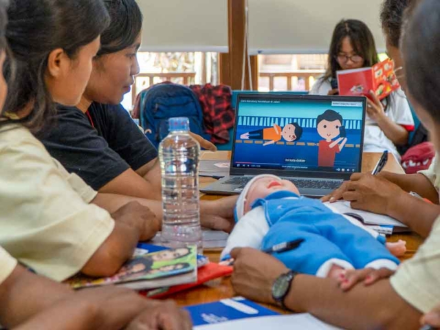 Training and Fieldwork of the Kawan Sehat Health Agents