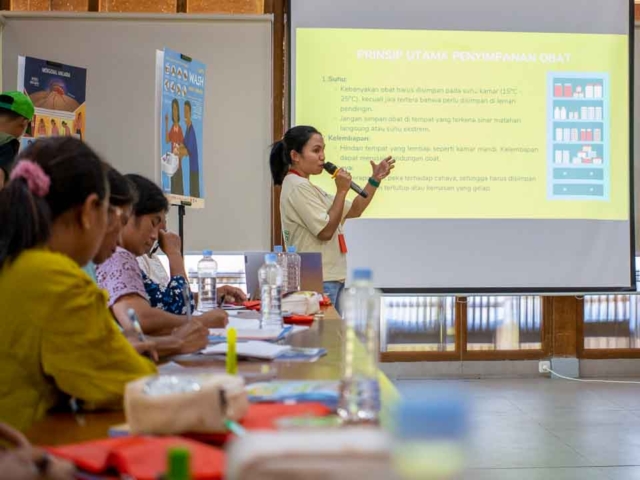 Training and Fieldwork of the Kawan Sehat Health Agents