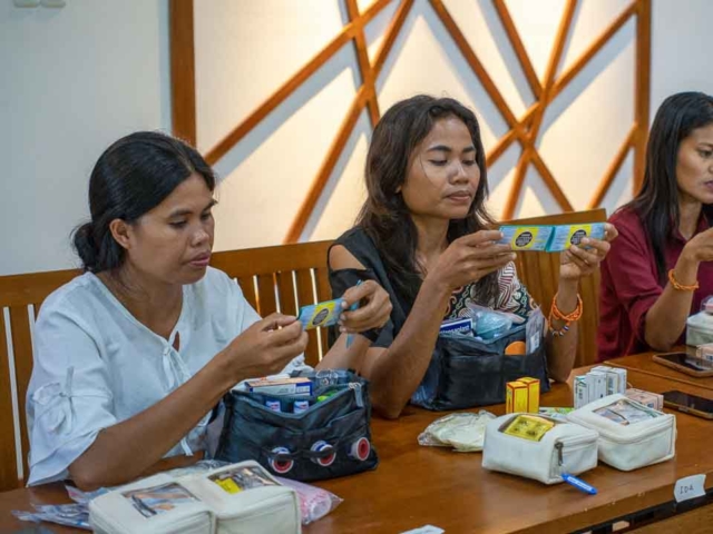 Training and Fieldwork of the Kawan Sehat Health Agents