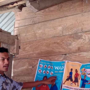 The work of Kawan Sehat health worker
