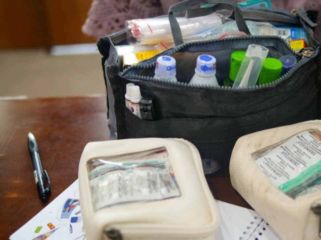 Health agents providing medical care in ultra-rural East Sumba for the Primary Medical Care Program.