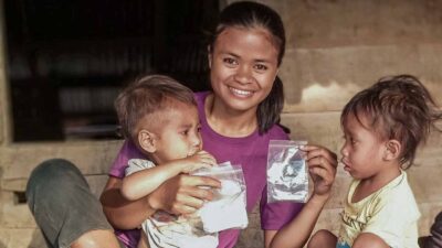 Health agents providing medical care in ultra-rural East Sumba for the Primary Medical Care Program.