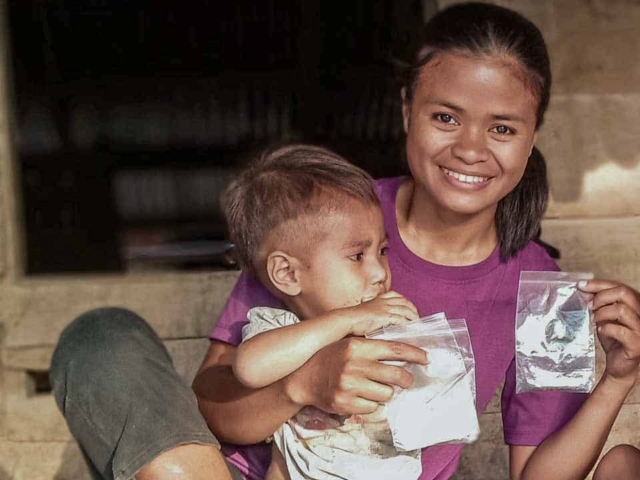 Health agents providing medical care in ultra-rural East Sumba for the Primary Medical Care Program.