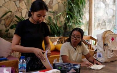 Kawan Sehat Agent Tirza Presents Life-Saving Field Work