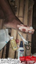 Health agents providing medical care in ultra-rural East Sumba for the Primary Medical Care Program.