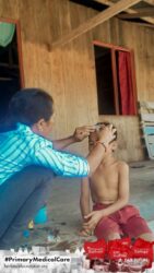Health agents providing medical care in ultra-rural East Sumba for the Primary Medical Care Program.