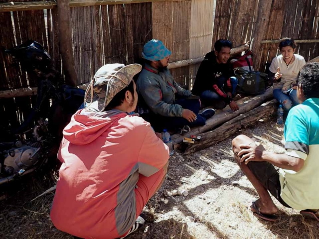 hotos of Fair Future Foundation staff and local community members working together on construction and educational projects, symbolizing collaboration and shared learning.