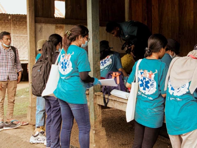 Fair Future Foundation team conducting malaria research in Umalulu to assess infection risks.