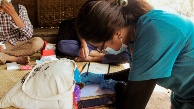 Fair Future Foundation team conducting malaria research in Umalulu to assess infection risks.