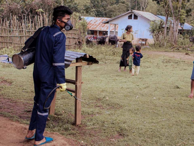 Fair Future Foundation team conducting malaria research in Umalulu to assess infection risks.