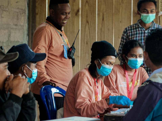 Fair Future Foundation team conducting malaria research in Umalulu to assess infection risks.