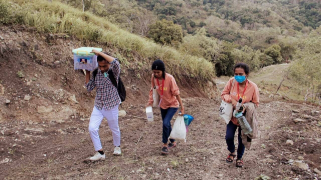 Fair Future Foundation team conducting malaria research in Umalulu to assess infection risks.