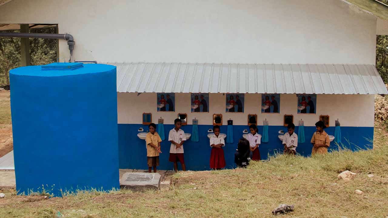 Image showing why Fair Future acts for water, dignity, and healthcare in rural Indonesia