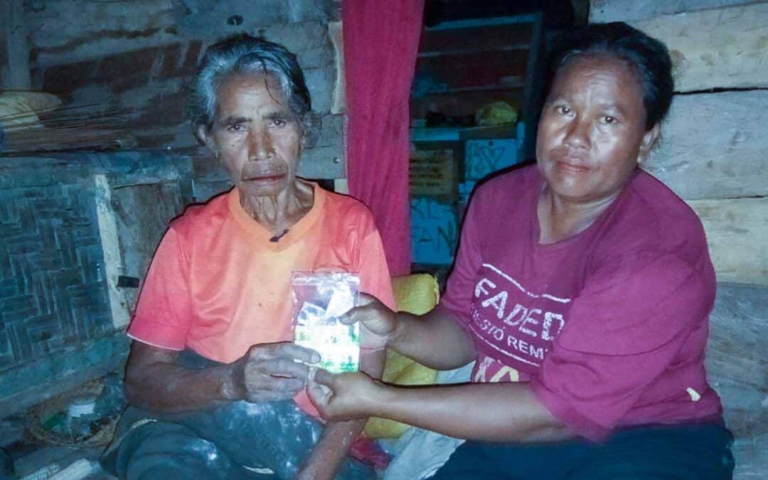 Community health agent in rural Indonesia