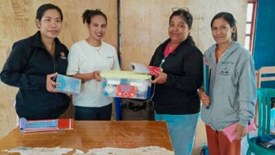 Community health agent in rural Indonesia