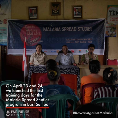 Malaria Spread Studies Training in Sumba
