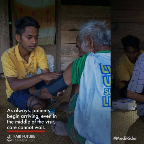 Josef and Sarlota Offer Care in Lahiru

