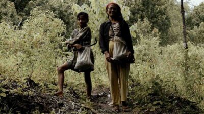 Rural Indonesian women and girls involved in menstrual health education, care, and empowerment activities