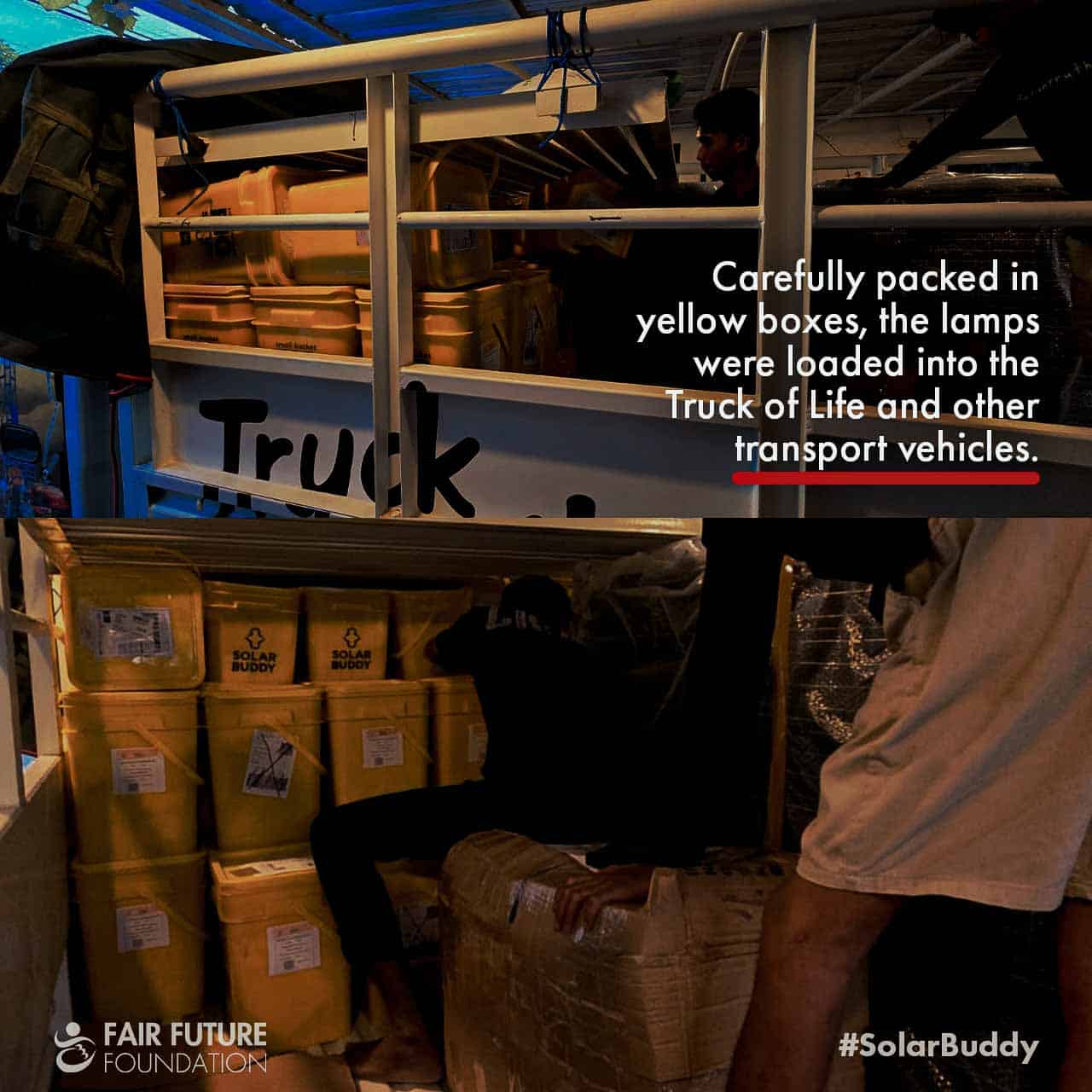 2,224 SolarBuddy Lamps Stored at Rumah Kambera