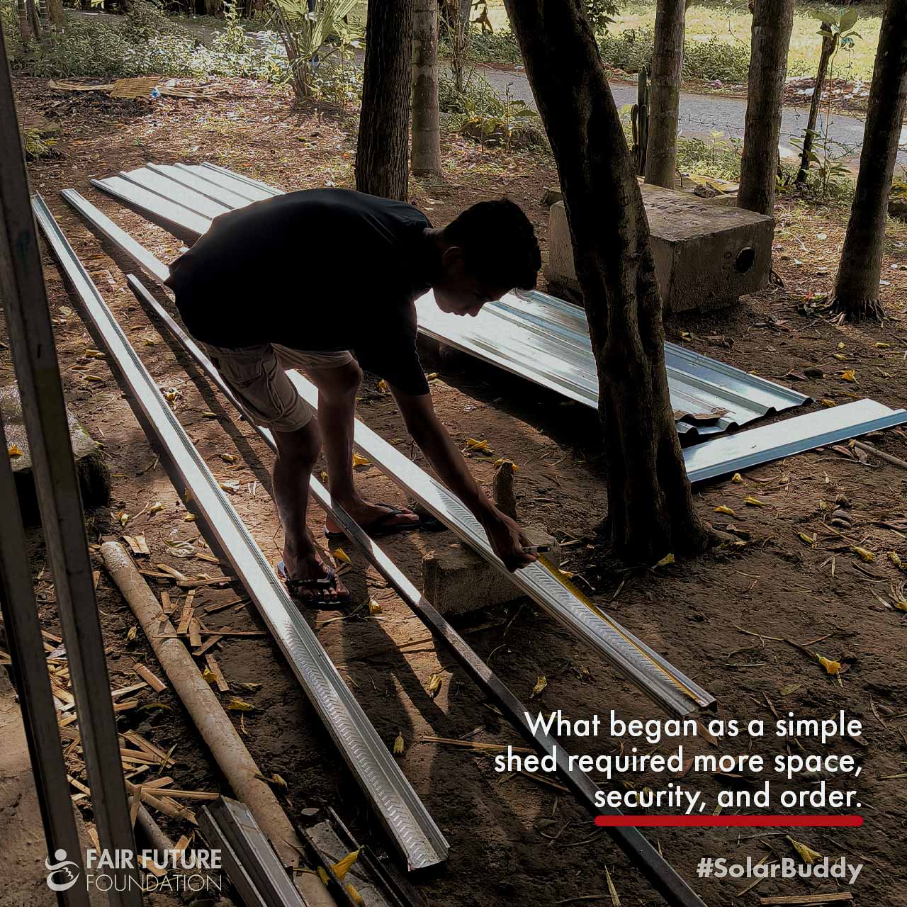 New Depot Built at Rumah Kambera for SolarBuddy Storage