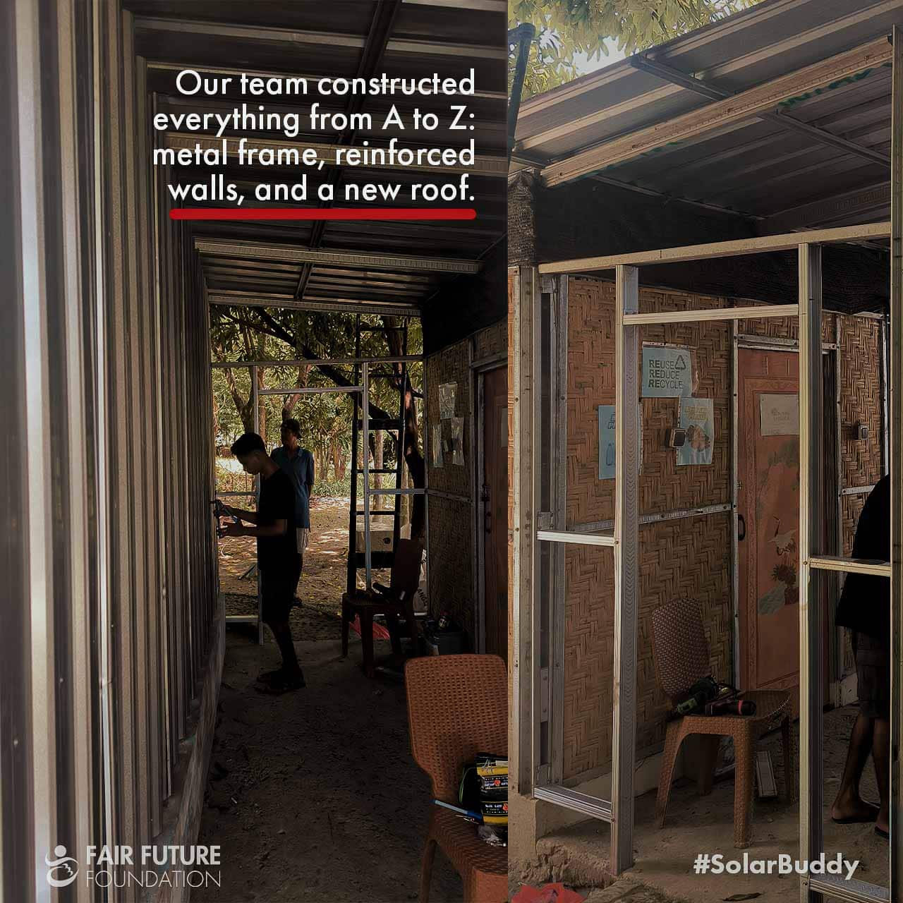 New Depot Built at Rumah Kambera for SolarBuddy Storage
