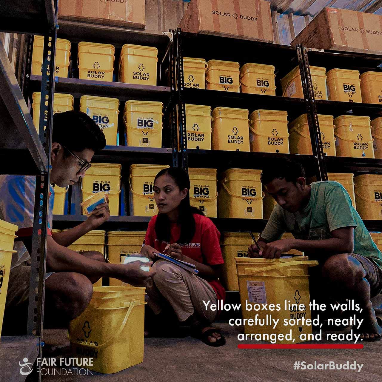 New Depot Built at Rumah Kambera for SolarBuddy Storage