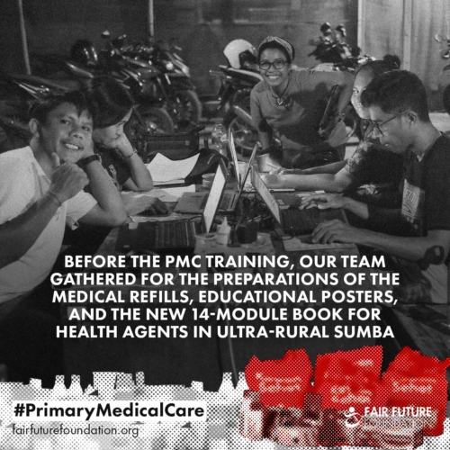 Medical and logistical preparation for PMC training.