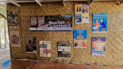 Arrival of SolarBuddy lamps at Fair Future’s Rumah Kambera base