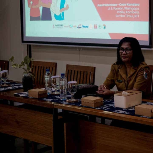 Kawan Sehat agents during a May 2025 medical training in East Sumba